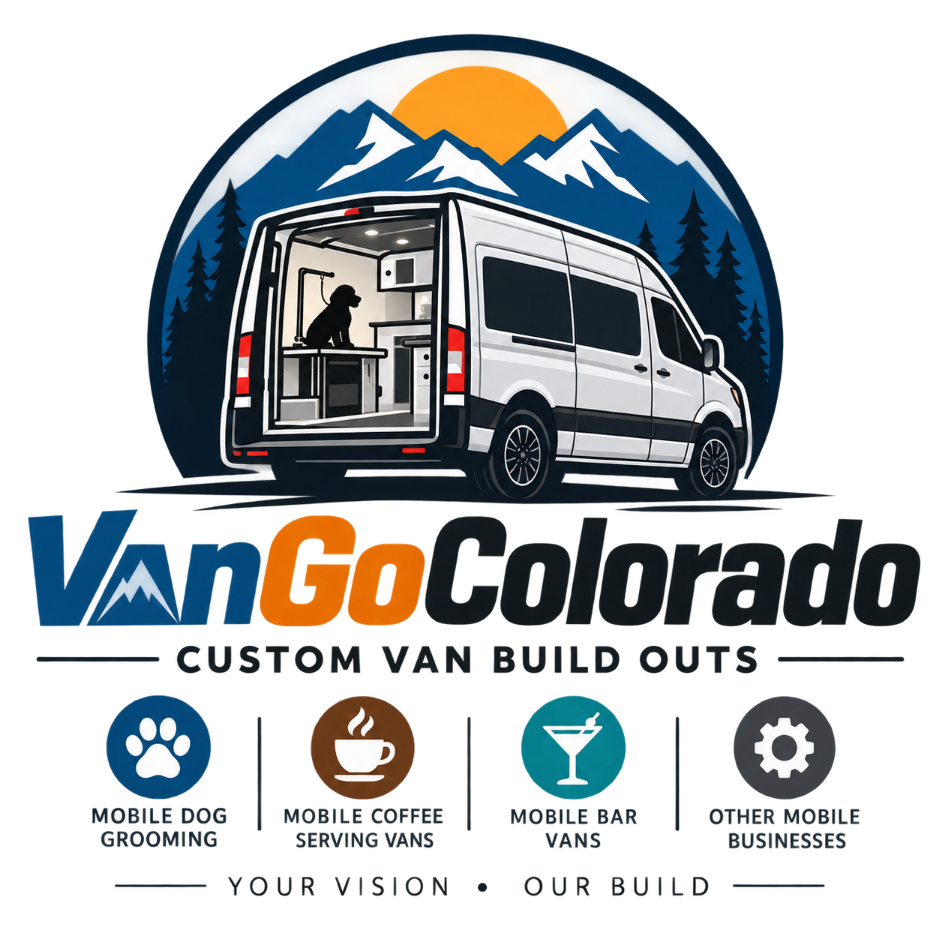 VanGoColorado custom van build-outs logo